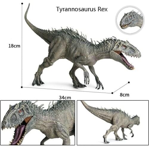 Large Single Jurassic Sale Dinosaurs Park Pterosauria Velociraptor Indomirus T-Rex World Figures Dinosaur Toys Animals Model