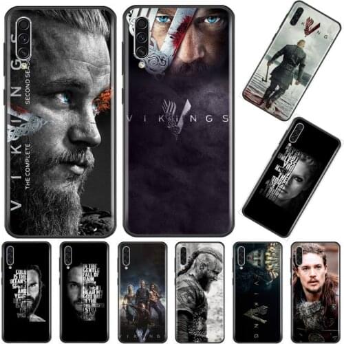 Ragnar Lothbrok Vikings Transparent Phone Case For Samsung Galaxy A 3 6 7 8 10 20 30 40 50 70 71 10S 20S 30S 50S PLUS