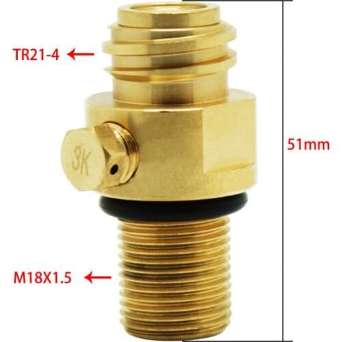 Sodastream Soda Club Cylinder CO2 Refill Adapter Converter Thread Adapter G1/2-14,T21-4 ,W21.8-14 Transform Each Other