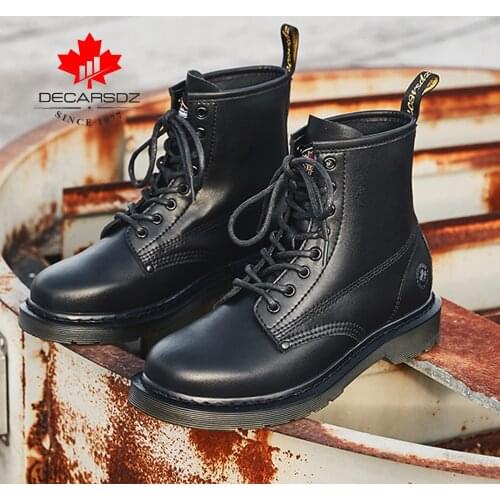 DECARSDZ 2021 Autumn Winter New Men Casual Boots For Man Boots Brand outdoor Durable outsole Men Boots Classic Retro Men Shoes