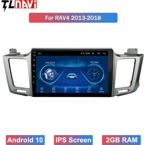 For 2013-2016Toyota RAV4 10.1 inch Android 10 GPS Navi Car with Touch Screen WiFi AM FM Radio Bluetooth USB DVR SWC TPMS