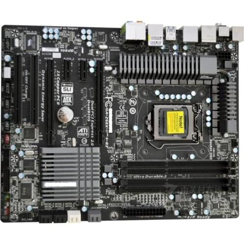Gigabyte GA-Z68X-UD4-B3 Desktop Motherboard Z68X-UD4-B3 DDR3 LGA 1155 Core i7 i5 i3 32G SATA3 USB2.0 USB3.0 used board