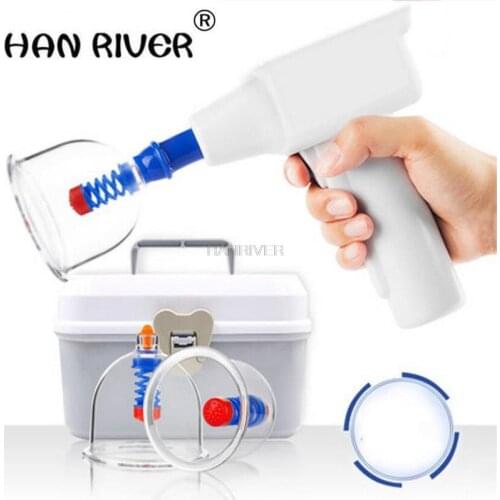 HANRIVER Electric cupping apparatus 24 tanks suit rechargeable vacuum suction thickening cupping DIANDONGBAGUANQI