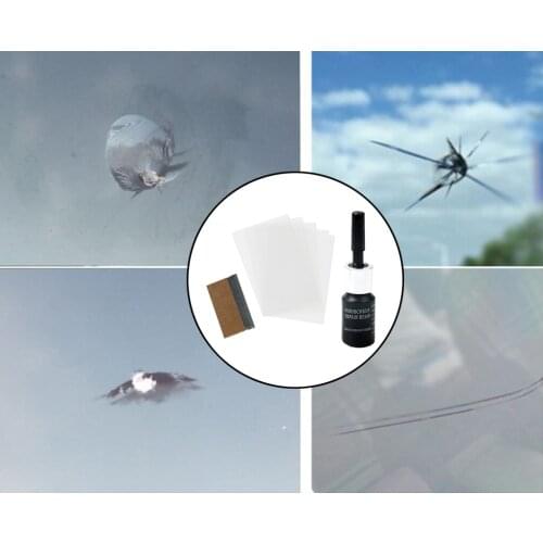 Car Windscreen Repair Tools Auto Windshield Glass Repairing Resin Kit for Cracks Chips Scratches