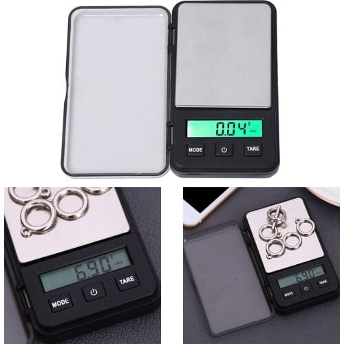 Pocket Digital Scale Jewellery Gold Diamond Weighing Mini LCD 0.01g to 200g Balance Weight Scale Portable Pocket Scale
