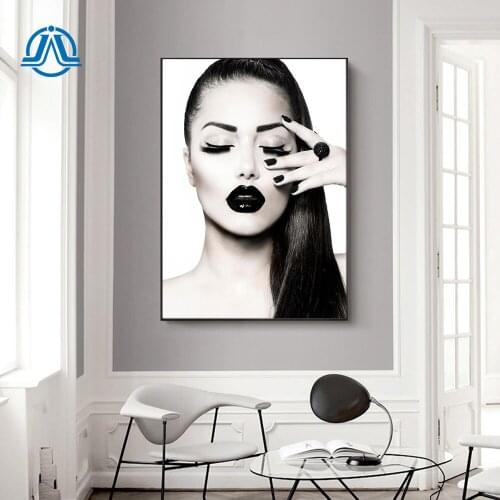 Nordic Style Sexy Woman Canvas Painting Wall Art Fashion Poster And Prints Modern Picture For Living Room On The Wall Home Decor