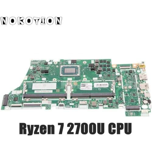 NOKOTION For Lenovo YOGA 530-14ARR Laptop Motherboard Ryzen 7 2700U CPU DDR4 5B20R47697 EYG11 ES433 ES434 EYG21 NM-B781
