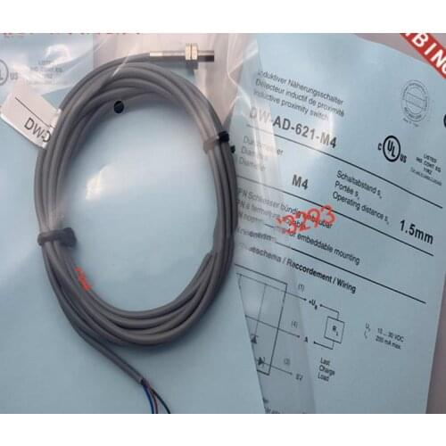 2pcs New High Quality Proximity switch DW-AD-621-M4 DW-AD-622-M4 DW-AD-623-M4 DW-AD-624-M4 DW-AD-623-M5 DW-AD-624-M5
