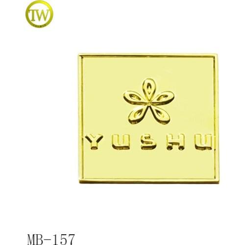 Wholesale custom pin badge made with metal logo tag for phone case