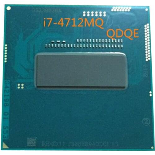 Original Intel Core Processor I7-4712QM QS Version QDQE Processor I7 4712QM 3.3GHz Quad Core