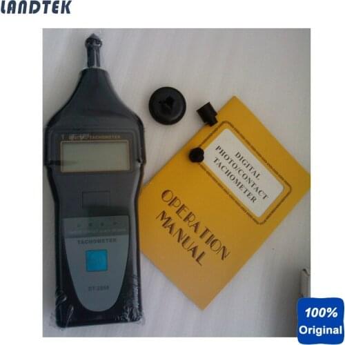 Digital Inductive Tachometer Portable Turnmeter DT-2858