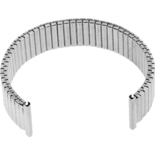 Watch Band Strap Bracelet Solid Link for Men Women Watch 18mm Stainless Steel Sports Spring