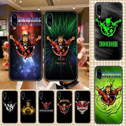 Thunderdome Hardcore Wizard Phone case For Huawei Honor 6 7 8 9 10 10i 20 A C X Lite Pro Play black art back painting cell cover