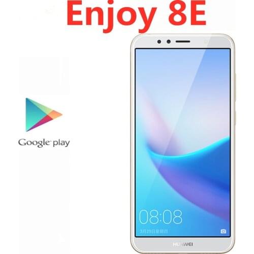 In Stock HuaWei Enjoy 8E 4G LTE Cell Phone Snapdragon 430 Android 8.0 OTA Dual Sim 5.7" IPS 3GB RAM 32GB ROM 13.0MP Octa Core