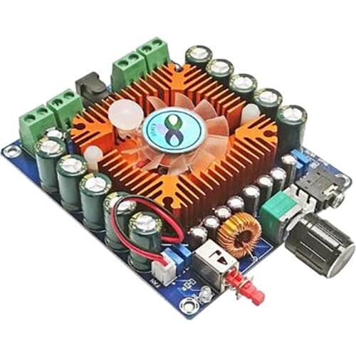 TDA7850 Digital Power Amplifier Board DC12-16V Four-Channel 4X50W High-Power Car HIFI Audio Power Amplifier Board