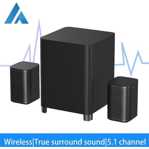 Fengmi 2.1Channel Home Theater Speaker Expand to 5.1 Channel Wireless Stereo Surround Sound Subwoofer for 4K laser Projector