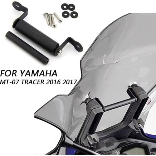 For YAMAHA MT-07 Tracer MT07 MT 07 mt07 2016 2017 Motorcycle Accessories Stand Holder Phone Mobile Phone GPS Plate Bracket
