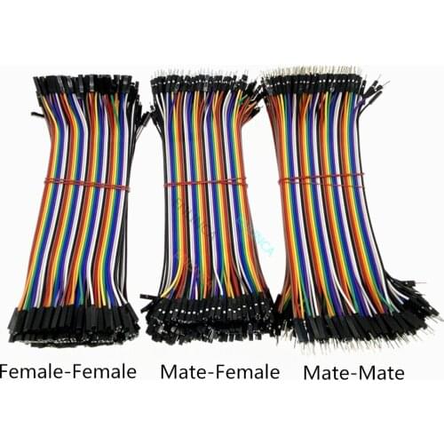 Cable Dupont Jumper Wire Dupont 10-20CM Male to Male Female to Male Female to Female Copper Wire Cable DIY KIT For arduino