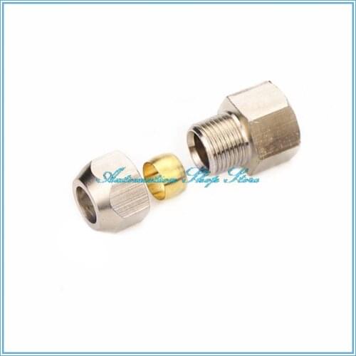 Ferrule Ring Lock oil Tube Compression Ferrule Tube Compression Fitting Connector Female Thread