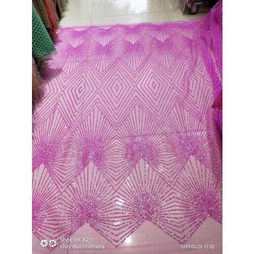 New design glued glitter mesh material for evening dress 5 yards special JRB-5.0601 glued glitter lace fabric