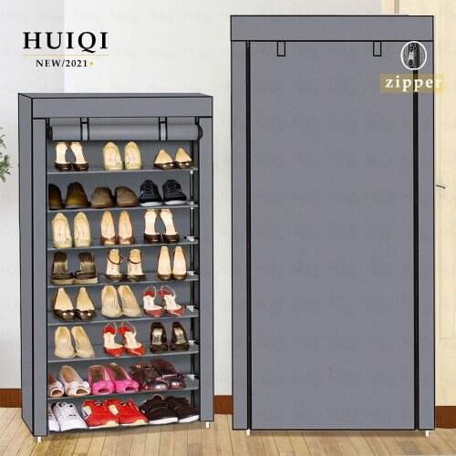 Multilayer Shoe Rack Easy to Install Shoe Storage Shelf Dustproof Entryway Space-saving Shoe Organizer Stand Holder Shoe Cabinet