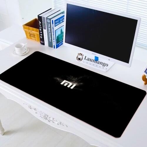 NEW Gaming Mousepad Anti-slip Desktop Pad Office Mice Gamer Lockedge gaming Mouse Pad gamer for MI LOGO Accept Design Custom