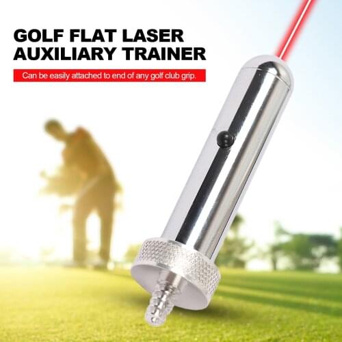 Golf Flat Laser Auxiliary Trainer Golf Putting Training Aim Line Corrector Golf Practice Indoor Training Aids Aim Line Corrector