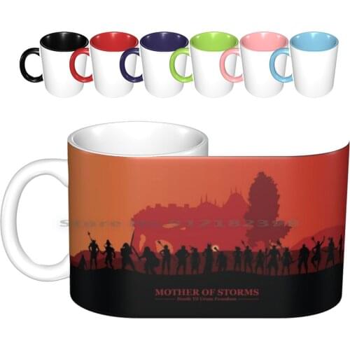 Mother Of Storms Guild Poster Sejanus Ceramic Mugs Coffee Cups Milk Tea Mug Elder Scrolls Gaming Guild Creative Trending