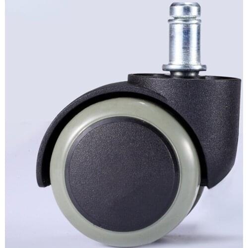 Chair Wheel Caster 2" 50KG Swivel Castor Furniture Feet Replacement Wheels 360 Degree Roller Rubber
