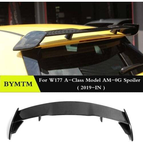 A Style Carbon fiber Rear window Spoiler For BENZ W177 A Class A200 A45