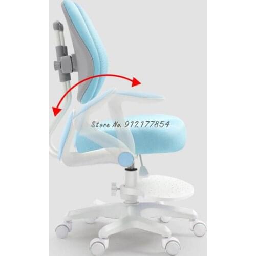 Childrens Study Chair Student Sitting Posture Correction Writing Chair Home Backrest Adjustment Lifting Desk Chair