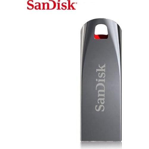 CRUZER FORCE CZ71 USB FLASH DRIVE USB 2.0 64G 32G 16G 8GB mini Pen Drives USB2.0 PenDrives 64gb Support Official Verification