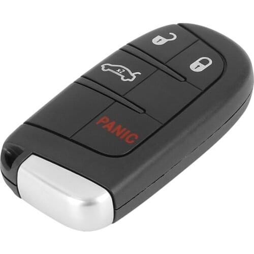 X Autohaux Brand New Car Replacement Key Fob Shell Case Black Remote Car Key Case M3N-40821302 for Dodge Dart 2014-2016