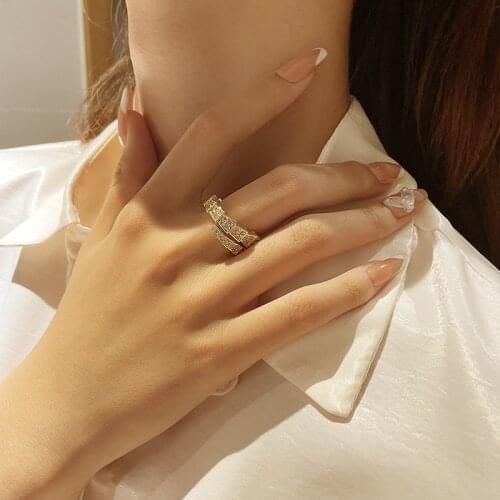 Woman Rings Snake Adjustable Open High Quality Fashion Women Gifts Gold Color Gothic Accessories Punk Ring Womens Jewelry