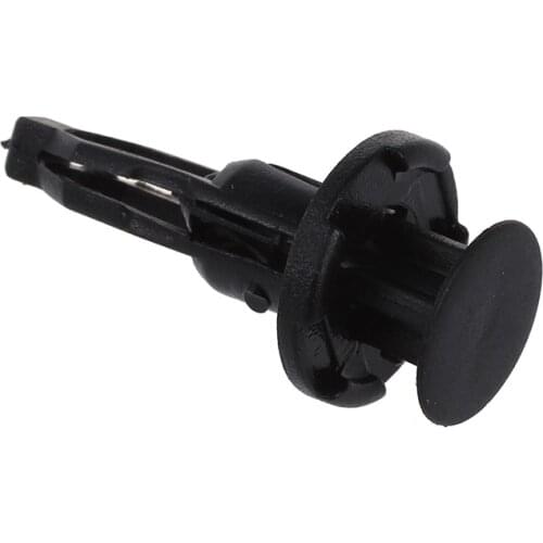 10 Pieces Car Extendable Screw Rivet Plastic Black Hole 9 Mm