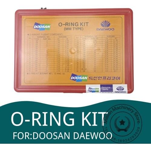 Excavator Accessories Boxed O-ring Boxed Apron Seal Ring Excavator Accessories for DOOSAN DAEWOO