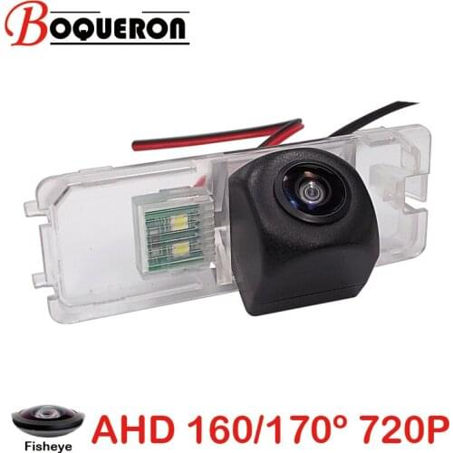 Fisheye 170 Degree 720P HD AHD Car Vehicle Rear View Reverse Camera For Volkswagen VW Bjalla Phaeton Passat CC Variant B6 B7