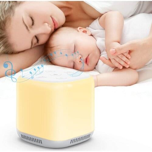White Noise Machine with RGB Night Light for Sleeping Baby 34 Soothing Sounds