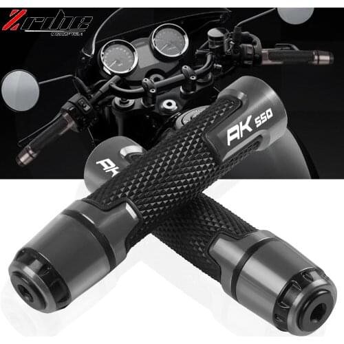 For KYMCO AK 550 2018 Accessories Motorcycle CNC Handlebar Grips Handle Bar Ends plug Anti Vibration For KYMCO AK550 2017 2018