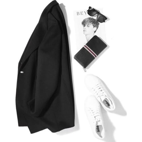 Double-faced Wool Coat Homemade Woolen Spring Autumn Mens Coat and Jacket Long Overcoat Abrigo Hombre HS-01-1812 KJ1490