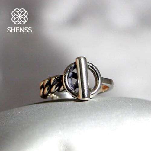Elegant Quality 925 Rings Adjustable Vintage Heavy Metal Rock Style Ring 925 Sterling Silver Ring Unisex