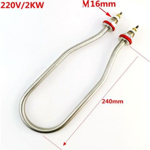 Water heating electric heating tube for fermentation tank stainless steel heating tube for atomization wine boiling water tube