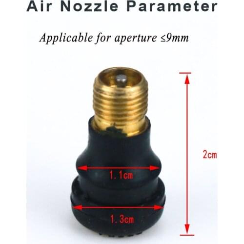 8.5 Inch Tubeless Tire Valve for Balance Scooter Xiaomi Mijia Electric Scooter Accessories Front and Rear Wheel Air Valve