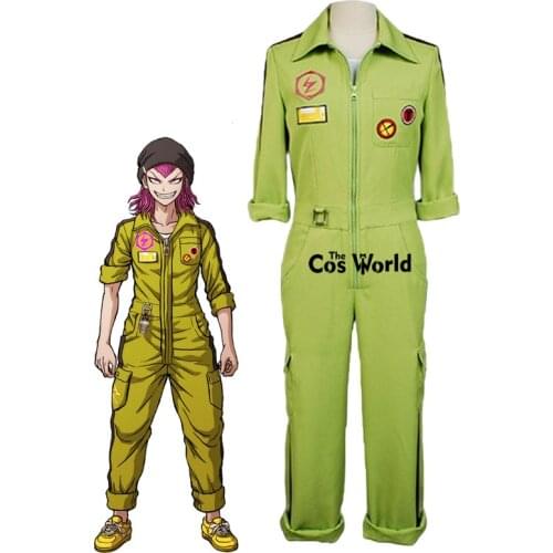 Danganronpa 2: Goodbye Despair Kazuichi Souda Jumpsuits Uniform Outfit Anime Games Cosplay Costumes