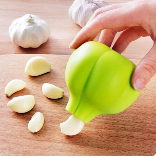 Creative Rubber Garlic Peeler Garlic Presses Ultra Soft Peeled Garlic Stripping Tool Home Kitchen Accessories cool gadgets