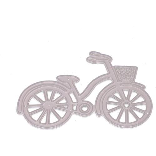 Bicycle Metal 2021 New Metal Cutting Dies Stencils for DIY Scrapbooking Album Decorative Embossing Paper New