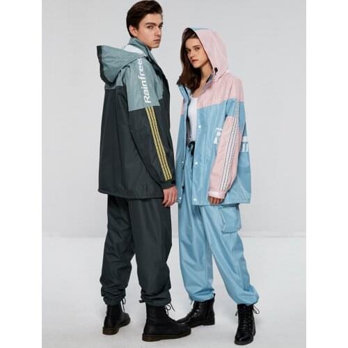 Fashion Travel Rain Coats Set Men Women Waterproof Camping Hiking Cycling Rain Coats Golf Capa De Chuva Household Merchandises 6