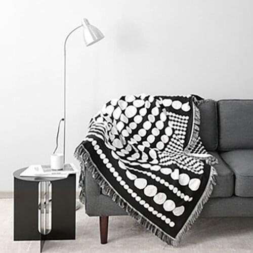 Nordic Blanket Plaid Picnic Blankets Tapis De Prière Islam покрывало на кровать Manta Sofá Couverture Cubre Camara Blending