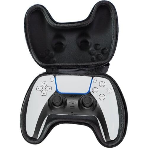 New EVA Storage Bag Carrying Case Skin For PS5 DualSense Controller Housing Shell Shockproof Protective Cover For PS5 Gamepad