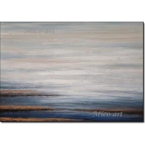 Latest Textured Black And White Abstract Oil Painting Wall Decor Canvas Art Unframed Paintings Artwork For Living Room Decor